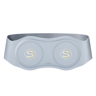 礼物推荐skg腰部按摩仪W7尊贵按摩腰带腰部按摩器腰椎热敷脉冲