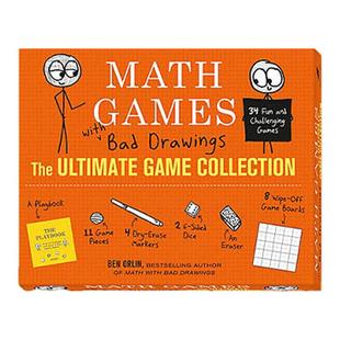英文原版 Math Games with Bad Drawings 欢乐数学游戏 精装 英文版 Ben Orlin 进口英语原版书籍