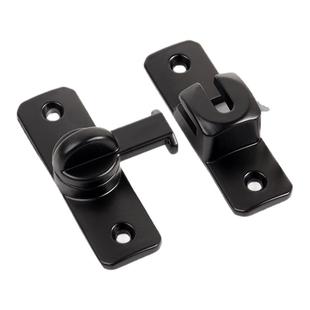 免打孔插销左右门栓90度180度卡扣门扣门锁搭扣加厚防盗扣锁扣