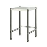 单层煤气罐架厨房不锈钢置物架正方形一层烤箱煤气灶台家用支架子