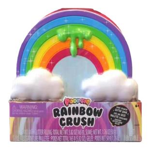 正版Poopsie盲盒彩虹水晶泥亮彩独角兽易拉罐史莱姆便便摇摇乐盲