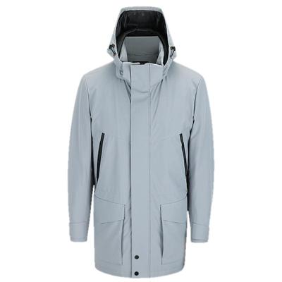 男士长款羽绒服雅戈尔商务休闲