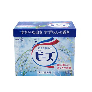 日本原装花王KAO柔顺剂酵素洗衣粉玫瑰铃兰香不含荧光剂天然柔顺