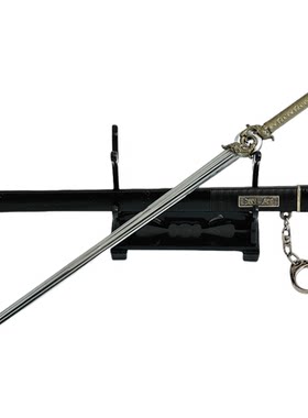 22CM赴山海影视周边武器模型萧秋水长歌剑带鞘工艺品刀剑兵器