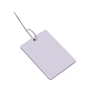 空白标识牌pvc塑料小卡片防水吊卡记号挂牌标签室外吊牌挂绳定做手写加厚白色物料标记挂式标牌物流挂签定制