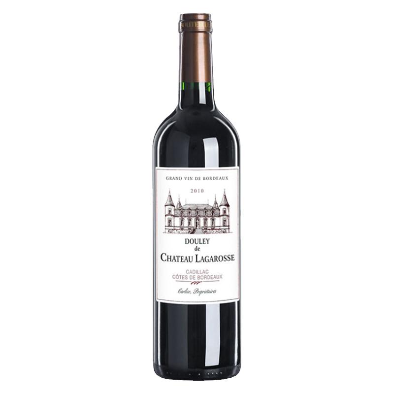 拉格羅斯酒莊朵萊梅洛干紅葡萄酒750mL/瓶1支裝2010法國進(jìn)口紅酒