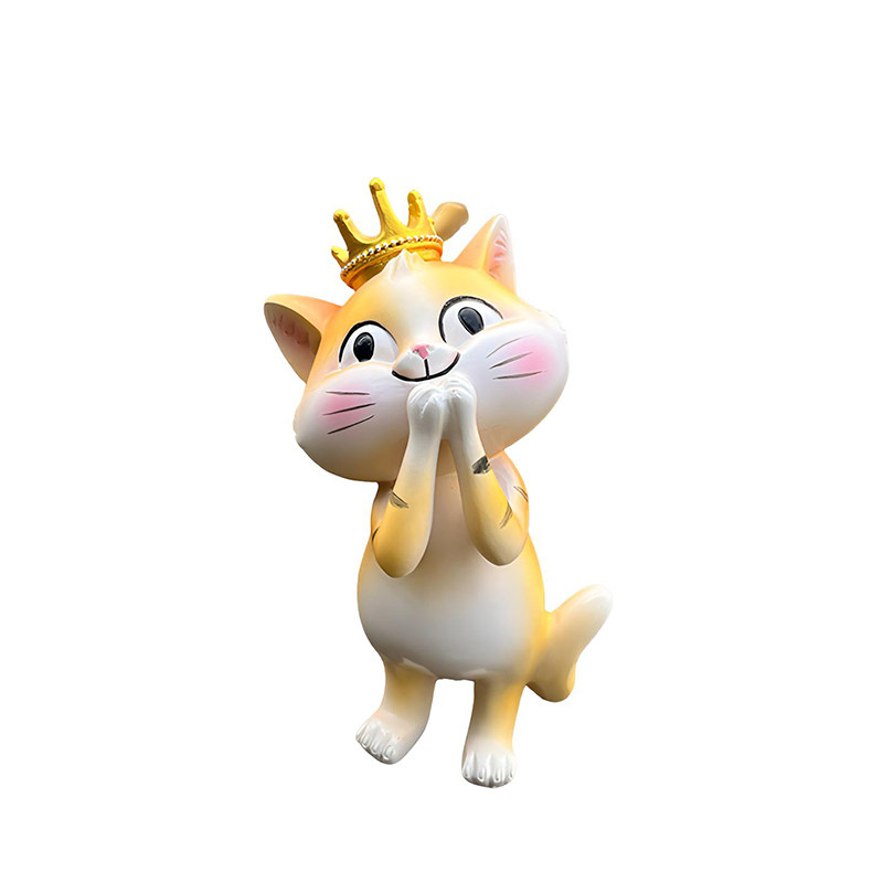 皇冠猫咪公主女王户外庭院摆件