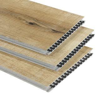 爱特WPC木塑锁扣地板12mm加厚pvc石晶SPC石塑地板卡扣式家用防水