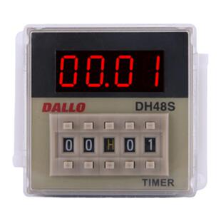 丹龙DALLO时间继电器DH48S-S-2Z-1Z-2H-DH48J JSS20-48AMS 计数器