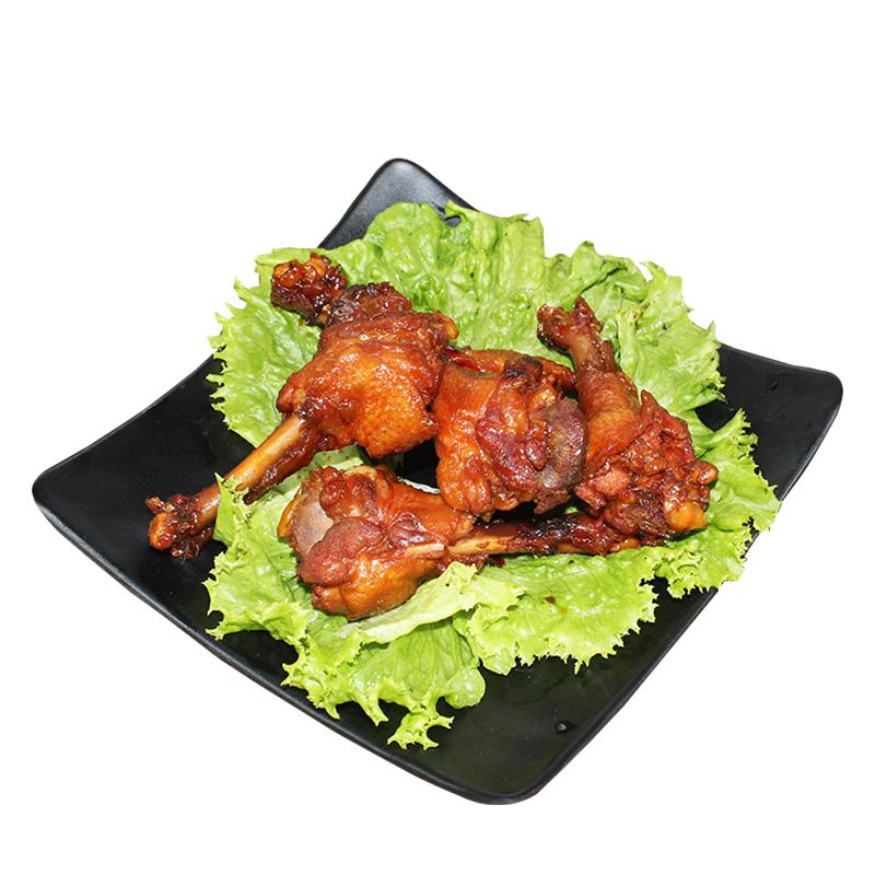 聪明山熟食酱香烤翅根504g香卤鸭肉零食奥尔良烤肉休闲办公室零食