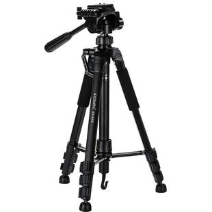 SOMITA闪拓666相机三脚架 单反云台摄影手机直播拍照户外旅行便携支架轻便自拍视频伸缩轻便摄像三角架