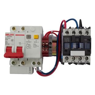 v家用220单相三相水泵控制器配电箱正泰液位仪手自动排污送浮球