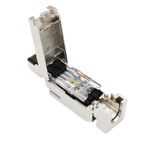 适用西门子RJ45屏蔽4/8芯水晶头profinet网线接头901-1BB10/1BB11