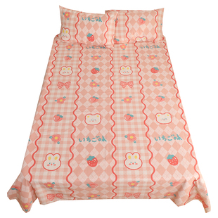 特价清仓处理纯棉床单单件儿童卡通枕头套单只一对装全棉被罩被套