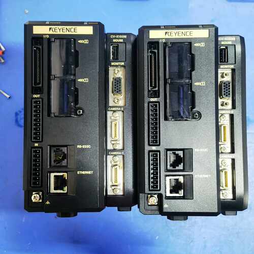 询价-KEYENCE基恩士CV-X150M视觉控制器，成色如图，缺