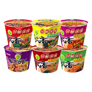 稻花香过桥米线6桶装整箱云南风味冲泡米粉酸辣粉丝方便食品速食