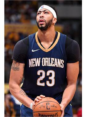 NBA篮球明星戴维斯浓眉哥墙贴