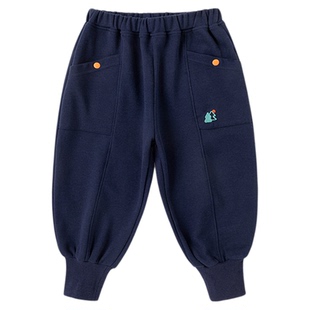 嘟嘟家儿童裤子女童休闲裤男童卫裤春季新款长裤婴幼儿童装衣服潮