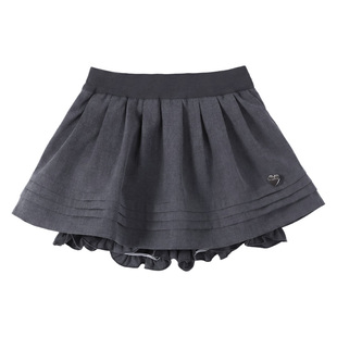 BarryBanny女童学院风裤裙2026夏季新款儿童亲肤百搭防走光半身裙
