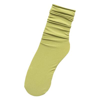 冰冰袜子女中筒袜白色ins潮冰丝