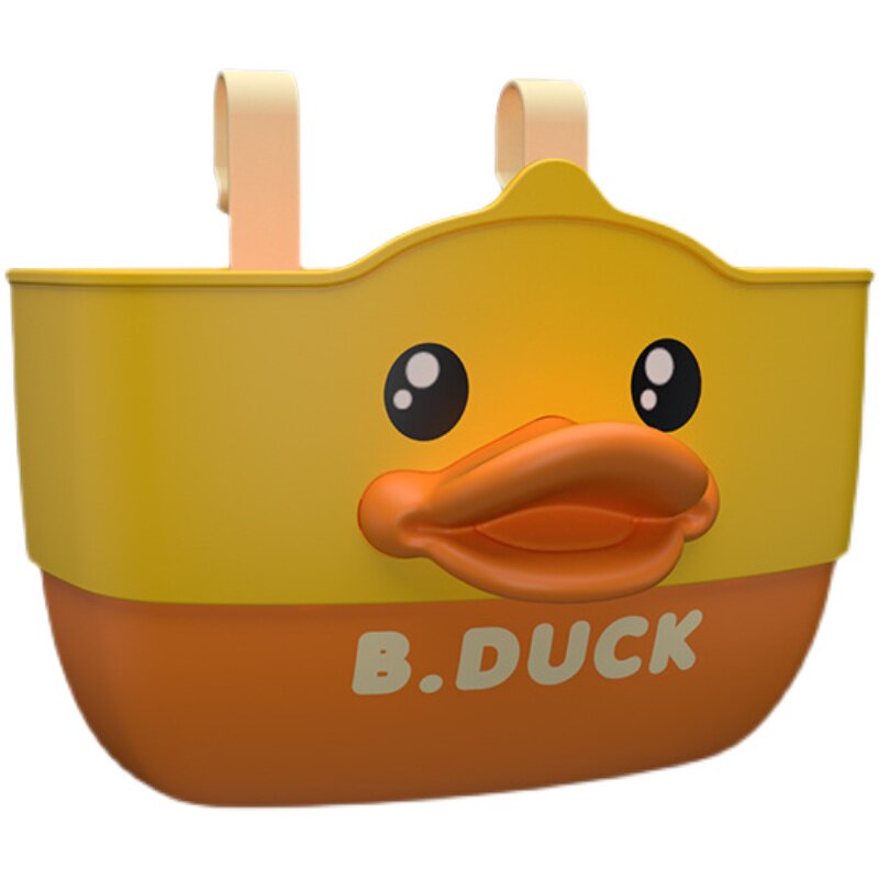 B.duck小黄鸭平衡自行车车筐车铃头盔护膝护具停车架乐的正品配件
