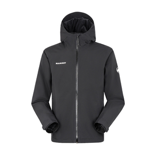 MAMMUT猛犸象Linard男士户外登山徒步保暖连帽硬壳夹克棉服外套