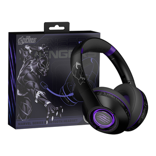 迪士尼漫威MR18黑豹头戴式蓝牙耳机无线ANC主动降噪男女游戏耳麦