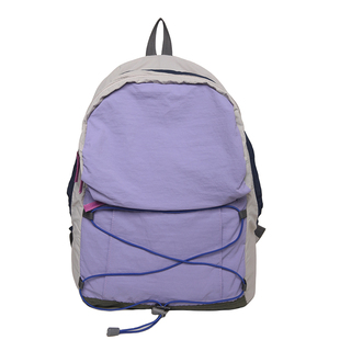 2024新款双肩包女超轻户外旅行包儿童春游小背包学生研学登山包男