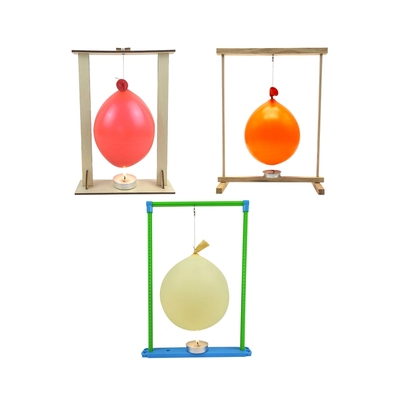 小问号科学实验烧不破的气球物理