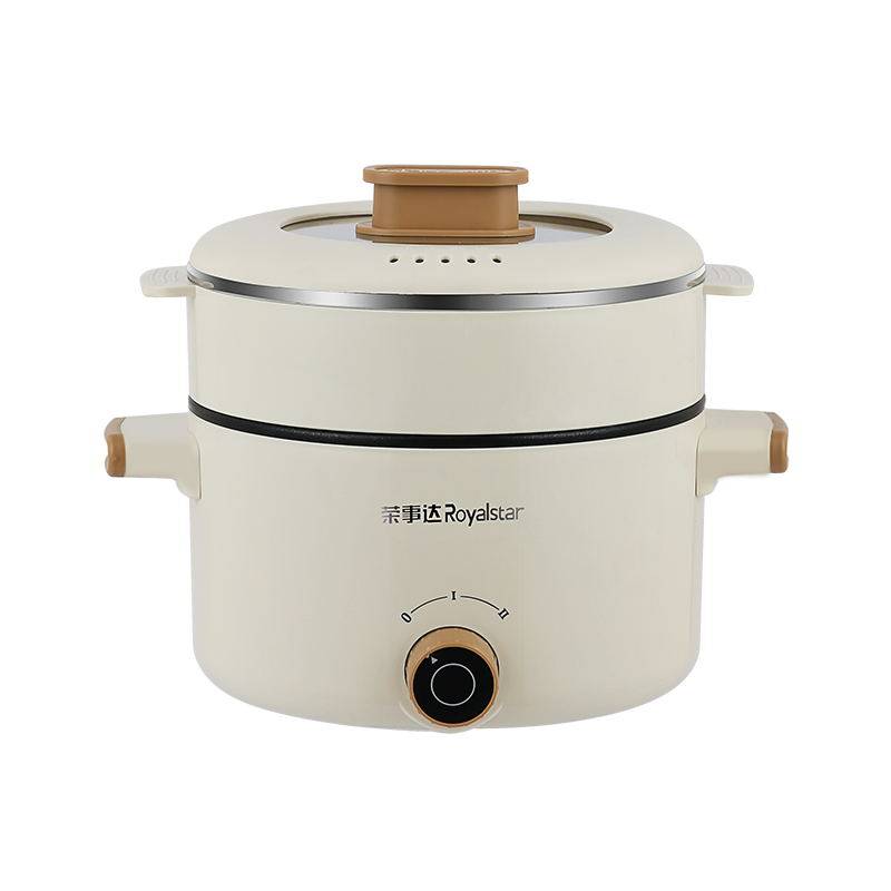 荣事达婴儿辅食锅热奶专用bb煲粥电煮锅蒸煮多功能一体不粘小奶锅