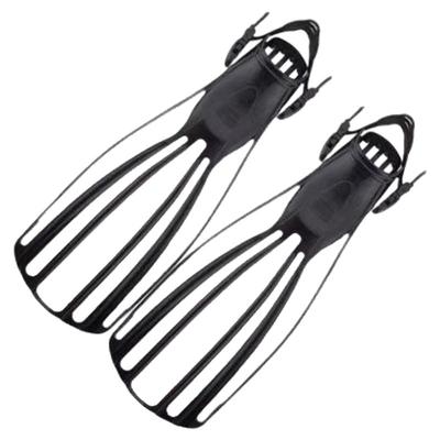 可调式专业潜水脚蹼蛙鞋水肺深潜鞋长脚蹼自由可调节