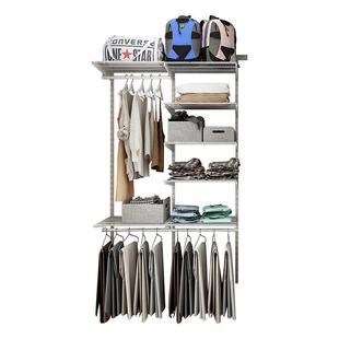 美达斯1.2米小户型衣帽间衣柜定制步入式金属衣橱全屋定制家具