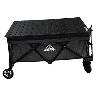Areffa户外营地推车面板桌板可折叠小推车营地车露营推车拖车台面