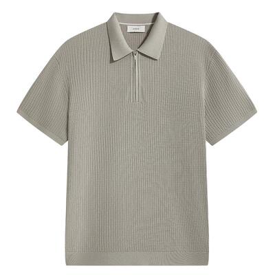 【博主推荐】ZIOZIA通勤男装25夏5A抗菌针织POLO短袖ZEQE2245M