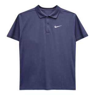 Nike/耐克正品Sportswear新款深蓝白色经典短袖POLO衫DD8373-451