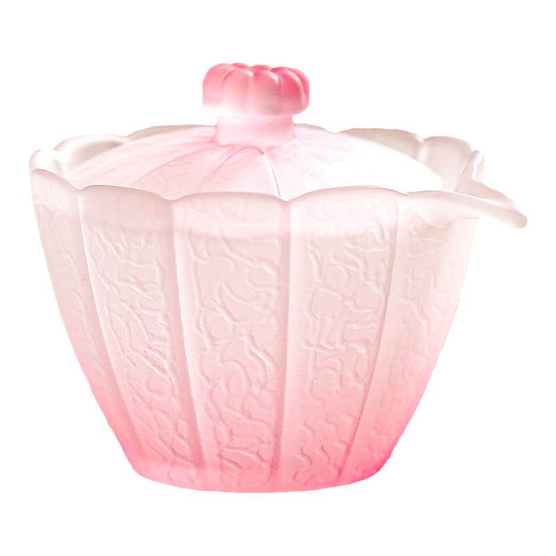 妃粉莲花功夫茶具套装