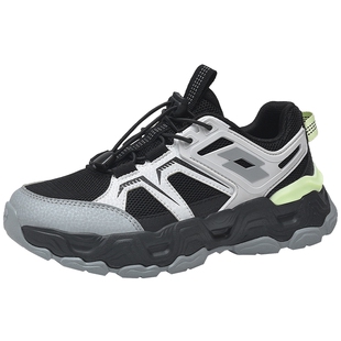 LOTTO乐途儿童透气网面运动鞋2026春夏季新款男童女童登山跑步鞋