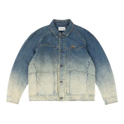 DimeMTL复古渐变牛仔夹克