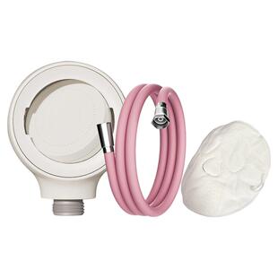 法国留学宿舍卫生间用太空环过滤增压花洒过滤器套装花洒软管配件