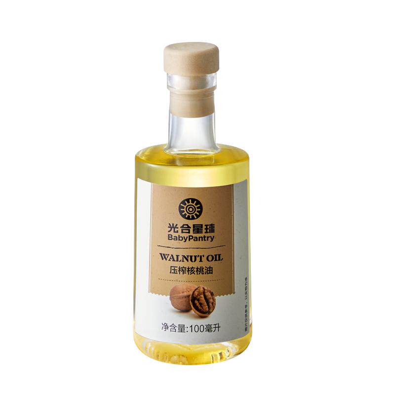 babycare光合星球DHA核桃油牛油果油食用营养油辅食油100ml×1瓶