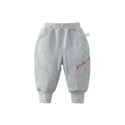 齐齐熊宝宝秋冬卫裤定制不倒绒