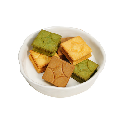 一闻一食咖啡焦糖奶油双重夹心酥