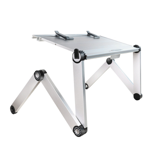 omax床上电脑桌躺着用电脑办公笔记本折叠支架平躺卧床看书神器