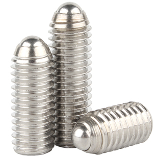 304不锈钢波仔螺丝 波珠定位珠波子钢珠紧定弹簧球头柱塞机米螺钉