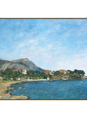 欧仁布丹客厅风景油画印象派挂画