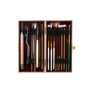 耳屎镊子掏耳朵专用工具采耳挖耳朵神器不锈钢超细带灯弯镊子夹子