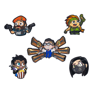 无畏契约瓦罗兰特Q版徽章游戏周边徽章配饰2024年大师赛官方正品