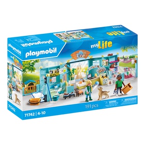 PLAYMOBIL摩比世界儿童玩具萌宠乐园酒店71742儿童节礼物