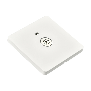 86型暗装四线声控开关物业楼道感应LED灯消防强启声光控开关面板
