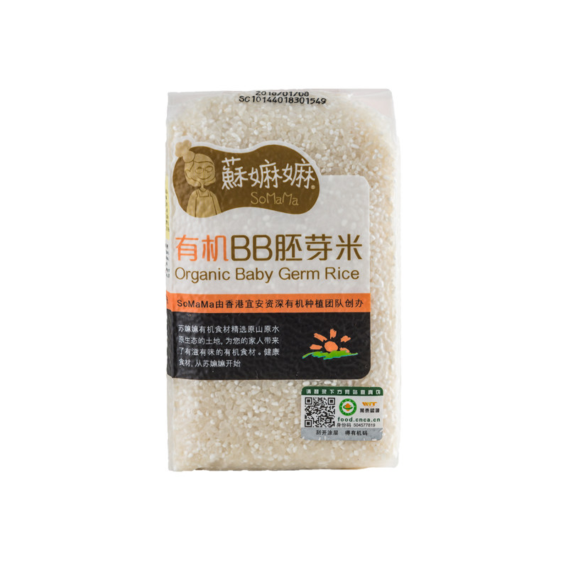 苏嫲嫲有机米 东北香大米胚芽米大米